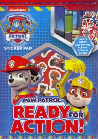Psi patrol. Blok z naklejkami [KSIĄŻKA]