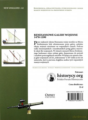 Renesansowe galery wojenne 1470-1590 - Angus Konstam [KSIĄŻKA]