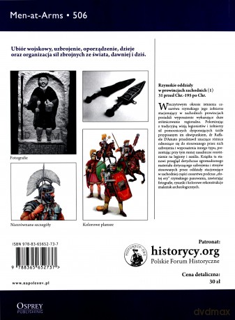 Rzymskie oddziały w prowincjach zachodnich - Raffaele D'Amato [KSIĄŻKA]