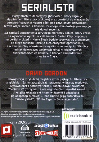 Serialista - David Gordon [AUDIOBOOK]