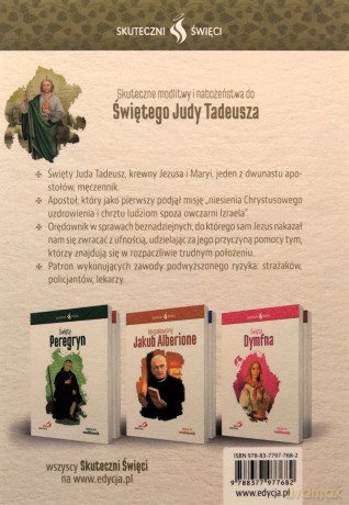 Skuteczni święci. Święty Juda Tadeusz [KSIĄŻKA]