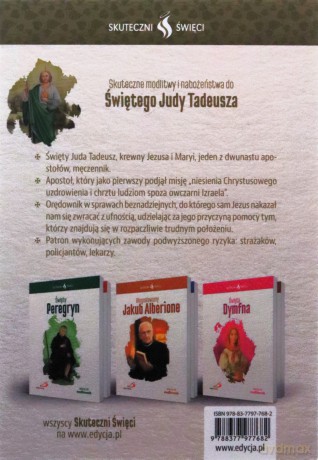 Skuteczni święci. Święty Juda Tadeusz [KSIĄŻKA]
