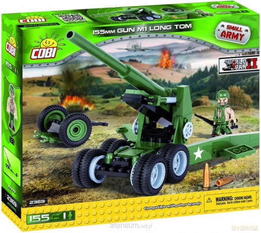Small Army 155 mm Gun M1 Long Tom [KLOCKI]