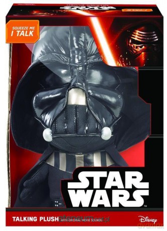 Star Wars. Mówiąca maskotka Darth Wader 38 cm (Gwiezdne Wojny)