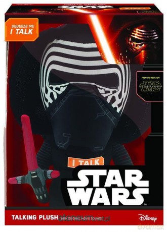 Star Wars. Mówiąca maskotka Kylo Ren 38 cm (Gwiezdne Wojny)