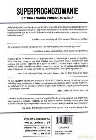 Superprognozowanie. Sztuka i nauka prognozowania - Philip E. Tetlock, Dan Gardner [KSIĄŻKA]