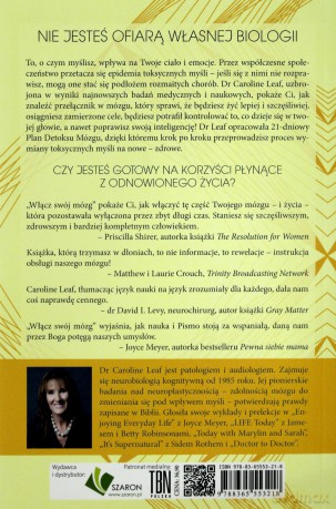 Włącz swój mózg - Caroline Leaf - Caroline Leaf [KSIĄŻKA]
