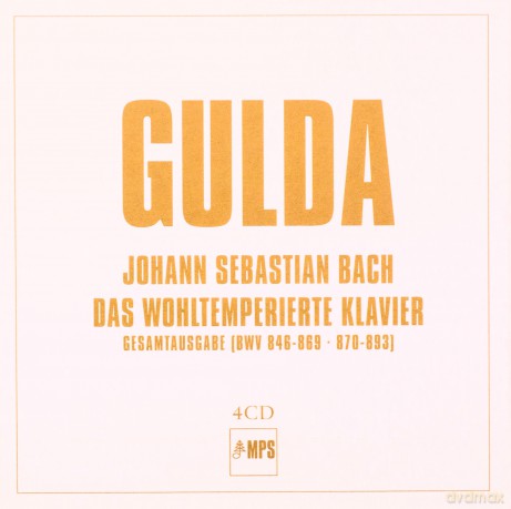 Friedrich Gulda: Bach: Das Wohltemperierte Klavier [4CD]