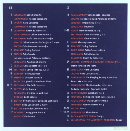 Mstislav Rostropovich: Complete Recordigns [BOX] [37CD]