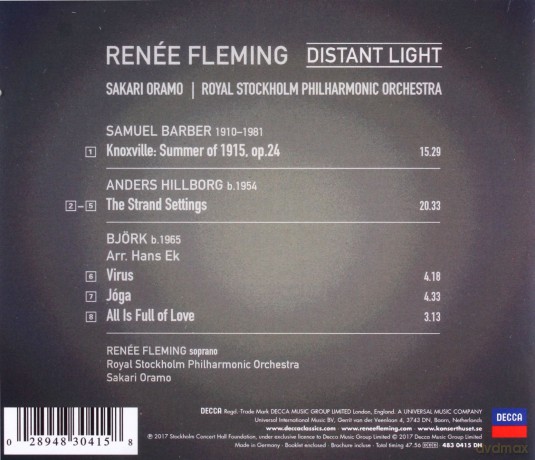 Renee Fleming: Distant Light [CD]
