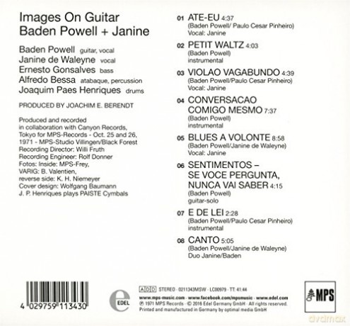 Baden Powell: Images On Guitar [CD]