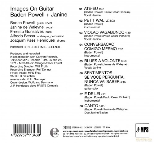 Baden Powell: Images On Guitar [CD]