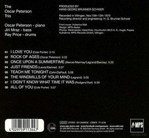 Oscar Peterson: Walking The Line [CD]