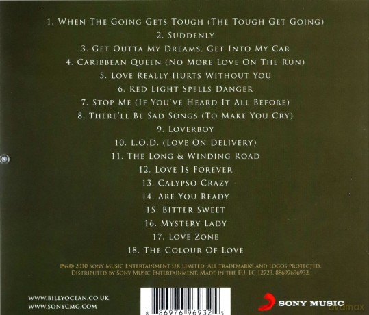 Billy Ocean: The Very Best of Billy Ocean [CD]