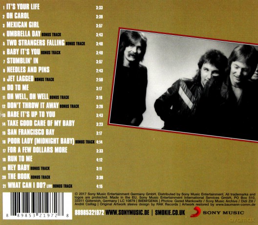 Smokie: Greatest Hits vol. 2 "Gold" (New Extended Version) [CD]