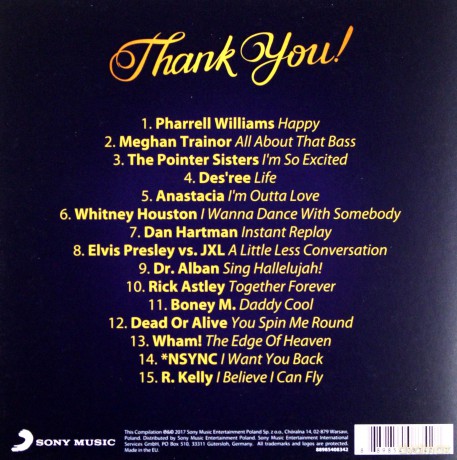 Thank You Card (Happiness) [CD]
