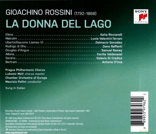 Maurizio Pollini: Rossini: La donna del lago [2CD]