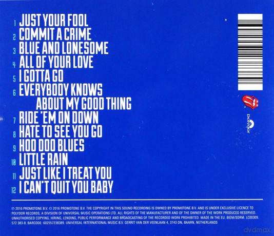The Rolling Stones: Blue & Lonesome [CD]
