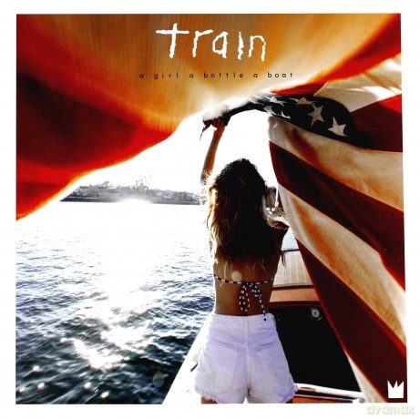 Train: a girl a bottle a boat [Winyl]