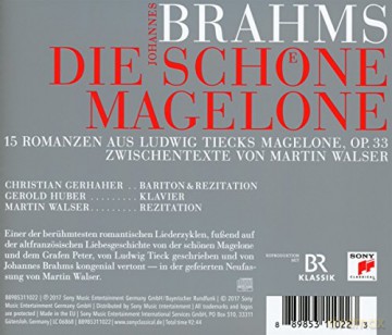 Christian Gerhaher: Brahms: Die schöne Magelone [2CD]