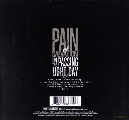 Pain Of Salvation: In The Passing Light Of Day [2CD]