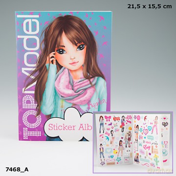 Album z naklejkami Top model