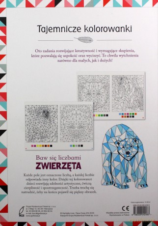 Baw się liczbami. Zwierzęta, tajemnicze kolorowanki [KSIĄŻKA]