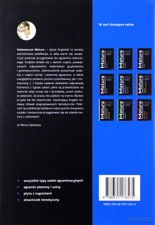 Język angielski. Vademecum matura [KSIĄŻKA]