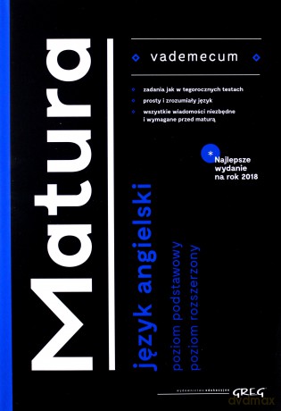 Język angielski. Vademecum matura [KSIĄŻKA]