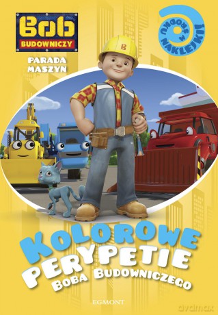 Kolorowe perypetie Boba Budowniczego. Parada maszyn - Marta Jamrógiewicz [KSIĄŻKA]