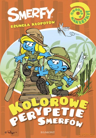 Kolorowe perypetie Smerfów. Dżungla kłopotów - Marta Jamrógiewicz [KSIĄŻKA]