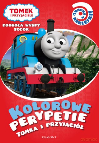Kolorowe perypetie Tomka i przyjaciół. Dookoła wyspy Sodor - Emily Stead [KSIĄŻKA]