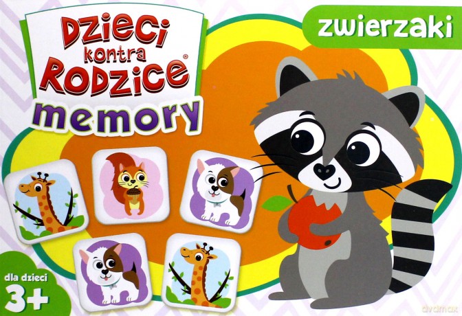 Memory dzieci kontra rodzice Zwierzaki [GRA]