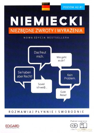 Niemiecki. Niezbędne zwroty i wyrażenia - Eliza Chabros [KSIĄŻKA]