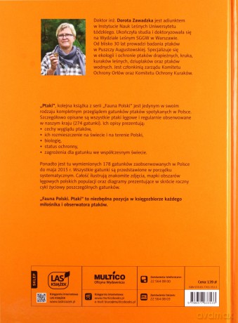 Ptaki fauna Polski - Dorota Zawadzka [KSIĄŻKA]