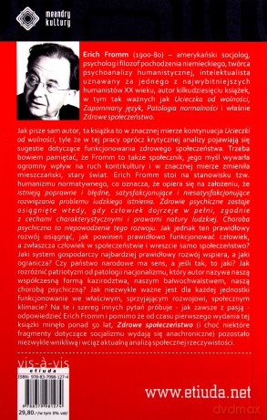 Zdrowe społeczeństwo - Erich Fromm [KSIĄŻKA]