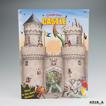 Zestaw z naklejkami castle