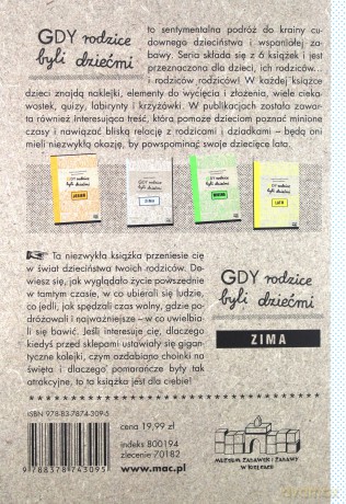 Zima. Gdy rodzice byli dziećmi - Izabela Łazarczyk-Kaczmarek [KSIĄŻKA]