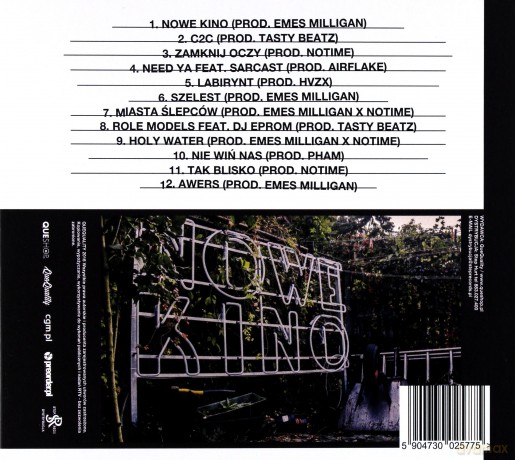 Kartky X Emes Milligan: Nowe Kino [CD]