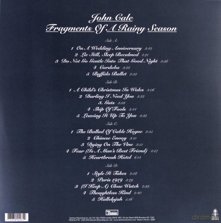 John Cale: Fragments Of A Rainy Season [2xWinyl]