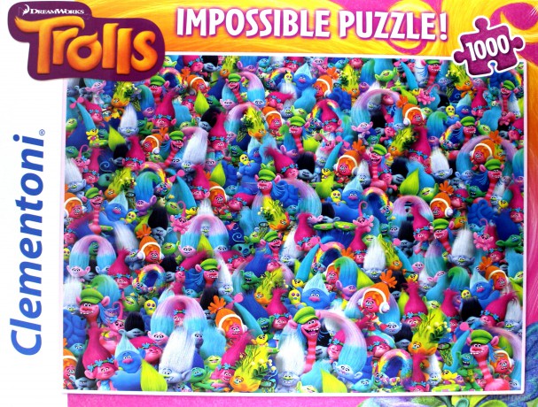 CLEMENTONI 1000 el. Impossible Puzzle! Trole [PUZZLE]