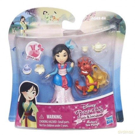 Disney Princesses Mini Laleczka z przyjacielem Mulan [FIGURKA]