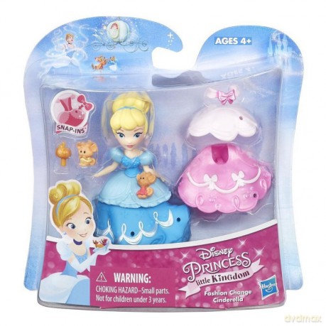 Disney Princesses Mini Laleczki z sukienką Kopciuszek [FIGURKA]