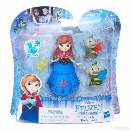 Frozen Mini Laleczka Anna and rock trolls [FIGURKA]