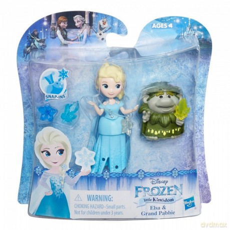 Frozen Mini Laleczka Elsa and Grand Pabbie [FIGURKA]