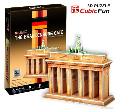 PUZZLE 3D Brama Brandenburg [PUZZLE]