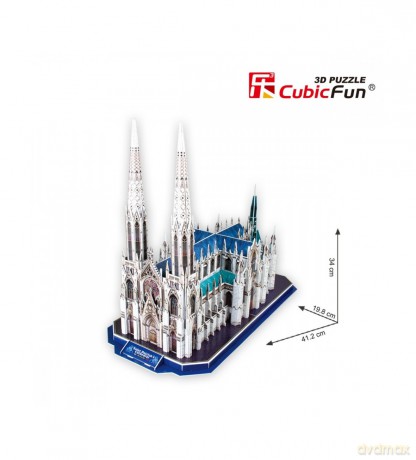PUZZLE 3D Katedra Św. Patryka [PUZZLE]
