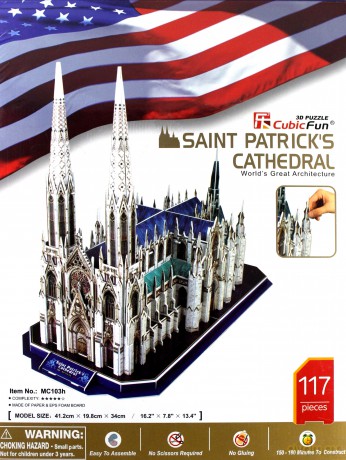 PUZZLE 3D Katedra Św. Patryka [PUZZLE]