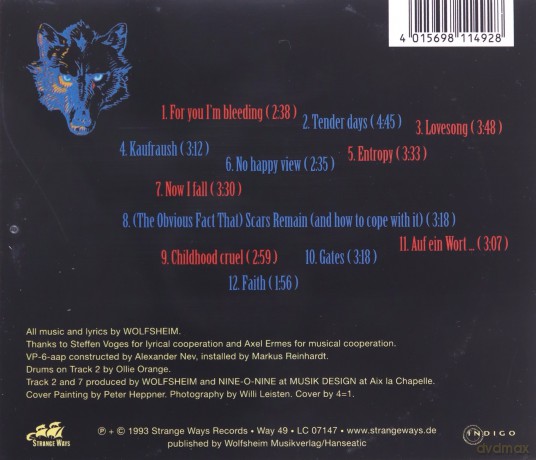 Wolfsheim: Popkiller [CD]
