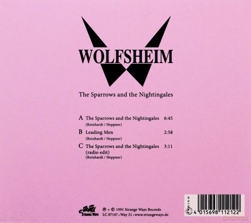 Wolfsheim: The Sparrows And The Nightingales [CD]